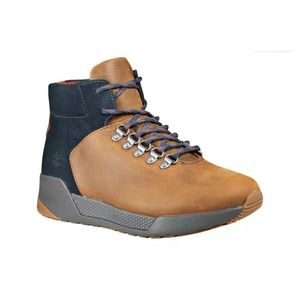 NIB Timberland Waterproof Kiri UP Mid Hiker Leather Hiking Boots Size 8M Brown